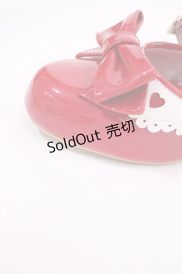 画像5: Angelic Pretty / Heartセパレートシューズ S レッド H-26-01-21-1024-AP-SH-NS-ZH (5)