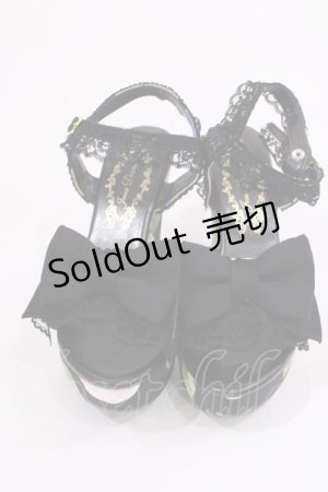 画像: JESUS DIAMANTE / 新シシリアウエッジプリンセス S JAPONローズ柄ブルーローズ H-26-01-21-1026-JE-SH-NS-ZH