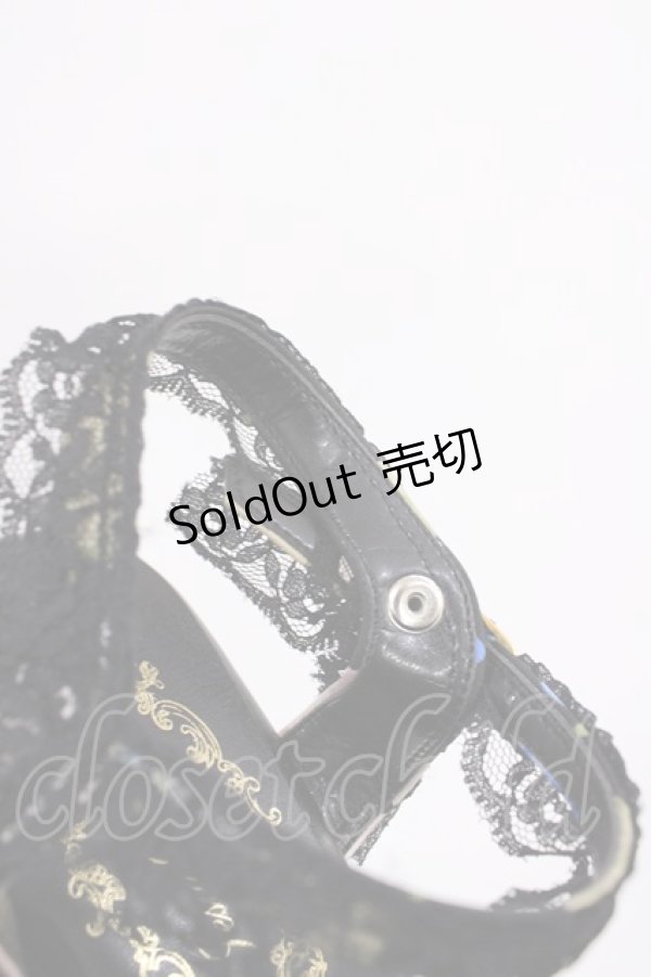 画像5: JESUS DIAMANTE / 新シシリアウエッジプリンセス S JAPONローズ柄ブルーローズ H-26-01-21-1026-JE-SH-NS-ZH (5)