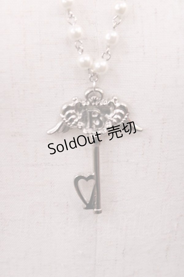 画像1: BABY,THE STARS SHINE BRIGHT / BABY名古屋パルコ店限定「天使の鍵ネックレス」  シルバー H-26-01-21-1030-BA-AC-NS-ZH (1)