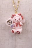 画像1: BABY,THE STARS SHINE BRIGHT / くみゃちゃんのキラキラコスメネックレス  うさくみゃちゃん H-26-01-21-1032-BA-AC-NS-ZH (1)