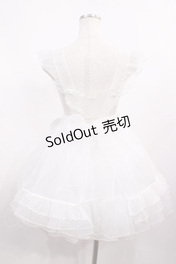 画像3: BABY,THE STARS SHINE BRIGHT / オーガンジーハートエプロン Free オフ H-26-01-21-1037-BA-OP-NS-ZH (3)