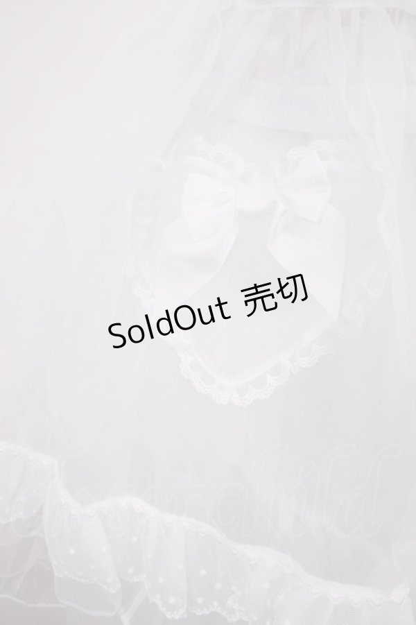 画像5: BABY,THE STARS SHINE BRIGHT / オーガンジーハートエプロン Free オフ H-26-01-21-1037-BA-OP-NS-ZH (5)