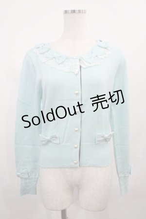 画像: BABY,THE STARS SHINE BRIGHT / くまくみゃちゃんレースのカーディガン Free ミント H-26-01-21-1038-BA-TO-NS-ZH