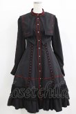 画像6: Ozz oneste / Elegant Roseワンピース  ブラック×レッド H-26-01-21-004-OO-OP-KB-ZH (6)