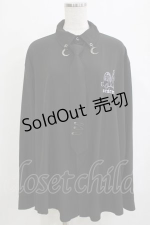 画像: ACDC RAG / ムーンバニードールズシャツ  ブラック H-26-01-21-052-PU-BL-KB-ZH