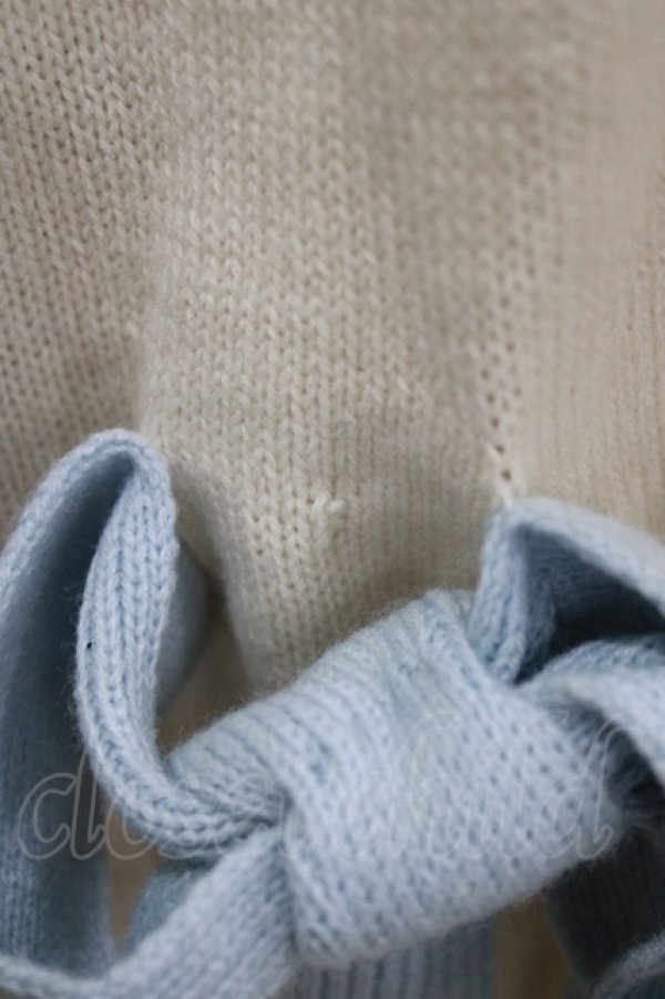 画像5: Candy Stripper / RIBBON KNIT CARDIGAN  アイボリー H-26-01-21-059-PU-TO-KB-ZH (5)