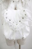画像3: MAJOH / ANGEL WING HARNESS BAG  ホワイト H-26-01-21-063-PU-BG-KB-ZH (3)