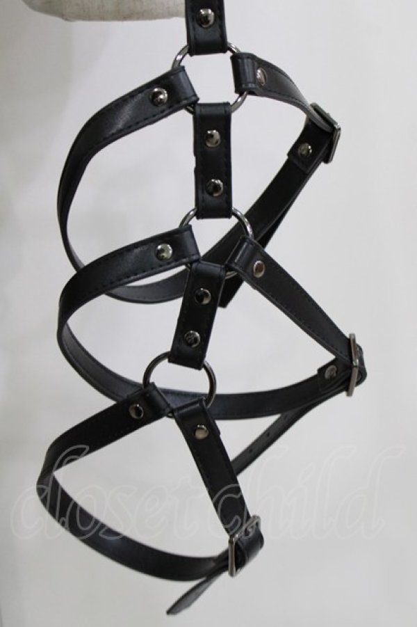 画像3: KILL STAR / Carrion Harness  ブラック H-26-01-21-064-SL-ZA-KB-ZH (3)