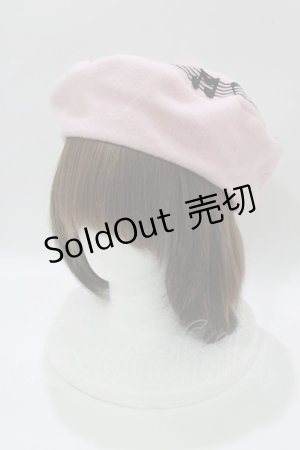 画像: MILK / Melodyベレー  ピンク H-26-01-21-070-ML-AC-KB-ZH