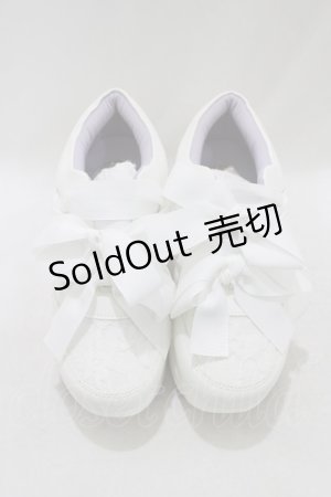 画像: YOSUKE / 厚底スニーカー M/約23.5cm オフホワイトコンビ H-26-01-21-073-PU-SH-KB-ZH