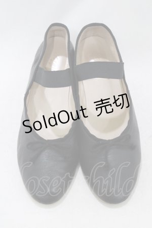 画像: Katie / ストラップバレエシューズ M ブラック H-26-01-21-074-LO-SH-KB-ZH