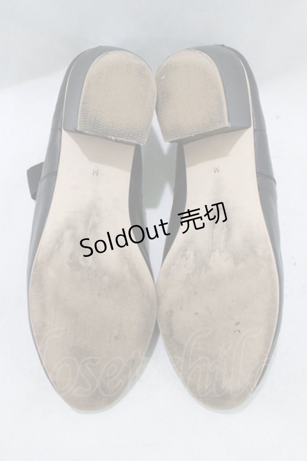 画像4: Katie / ストラップバレエシューズ M ブラック H-26-01-21-074-LO-SH-KB-ZH (4)