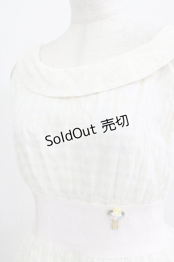 画像4: Emily Temple cute / シャンブルワンピース  グレー H-26-01-21-010-ET-OP-KB-ZH (4)