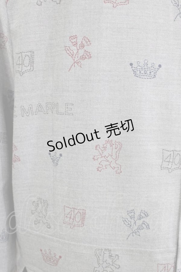 画像4: Jane Marple / Dormitory motifsドレス M ライトグレー H-26-01-21-014-JM-OP-KB-ZH (4)