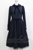 画像1: Melody BasKet / ご令嬢のチュールワンピース M ネイビー H-26-01-21-015-LO-OP-KB-ZH (1)