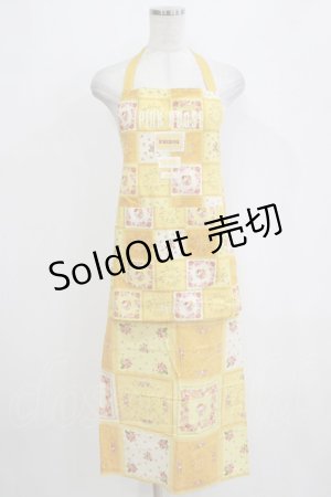 画像: PINK HOUSE / パッチワークエプロン Free イエロー H-26-01-22-1030-LO-TO-NS-ZH