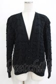 画像1: INGEBORG / ニットカーディガン Free ブラック H-26-01-22-1034-LO-TO-NS-ZH (1)