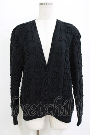 画像: INGEBORG / ニットカーディガン Free ブラック H-26-01-22-1034-LO-TO-NS-ZH