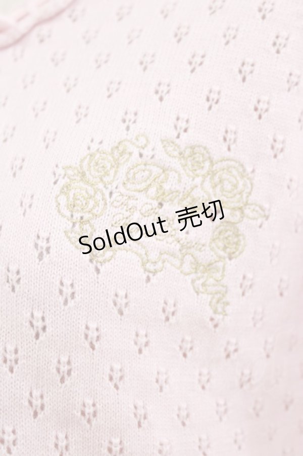 画像4: BABY,THE STARS SHINE BRIGHT / 透かし編みボレロ Free ピンク H-26-01-22-1039-BA-TO-NS-ZH (4)