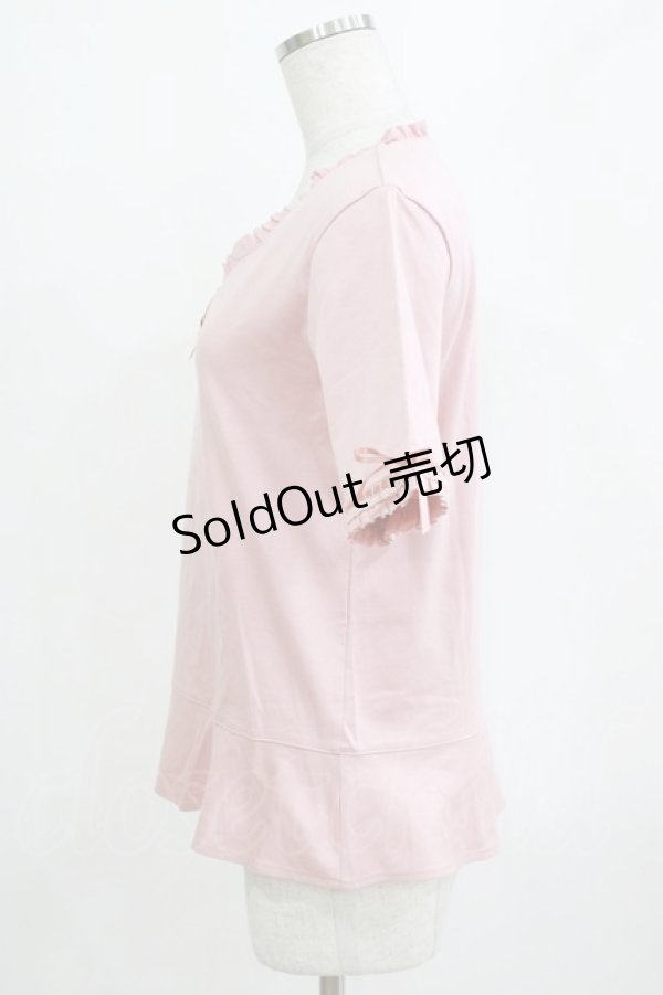 画像2: PINK HOUSE / はしごレーストップス L ピンク H-26-01-22-1044-LO-TO-NS-ZH (2)