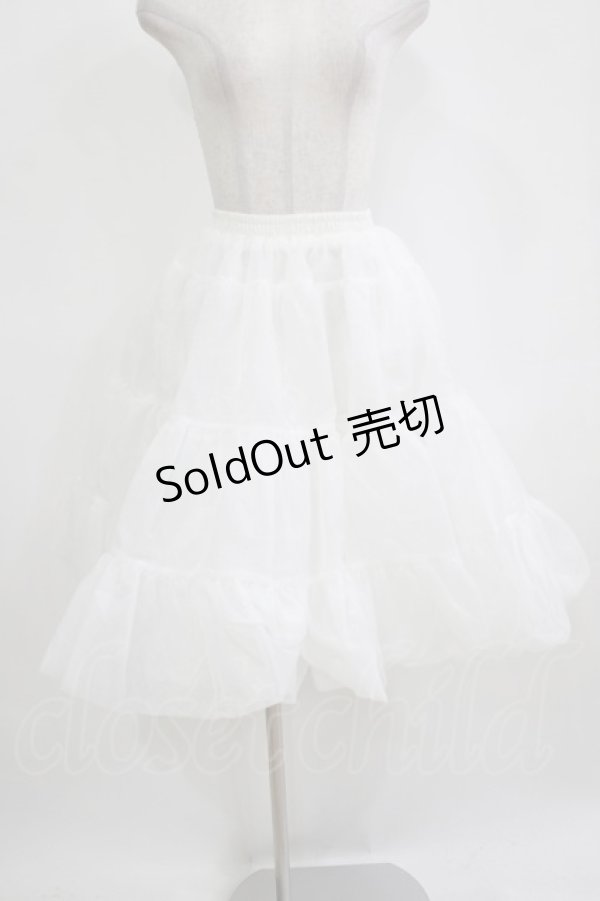 画像1: Hoshibako Works / 58cm ボリュームチュールパニエスカート Free オフ H-26-01-22-1045-LO-SK-NS-ZH (1)