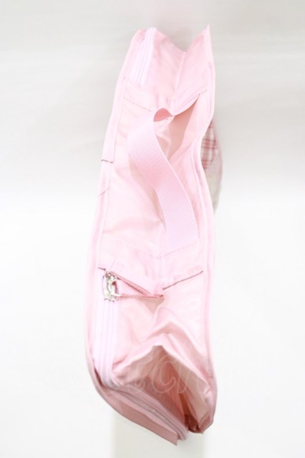 画像2: PINK HOUSE / バラ園うさぎ柄パッチワークプリントトラベルケース  ピンク H-26-01-22-1047-LO-ZA-NS-ZH (2)