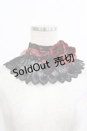 画像: ALICE and the PIRATES / Memoire de Rose リボンチョーカー  ボルドー H-26-01-22-1048-PA-AC-NS-ZH