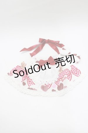 画像: BABY,THE STARS SHINE BRIGHT / くみゃちゃんの Love Love Valentine 柄うさくみゃエプロンジャンパースカート  オフ H-26-01-22-1049-BA-ZA-NS-ZH