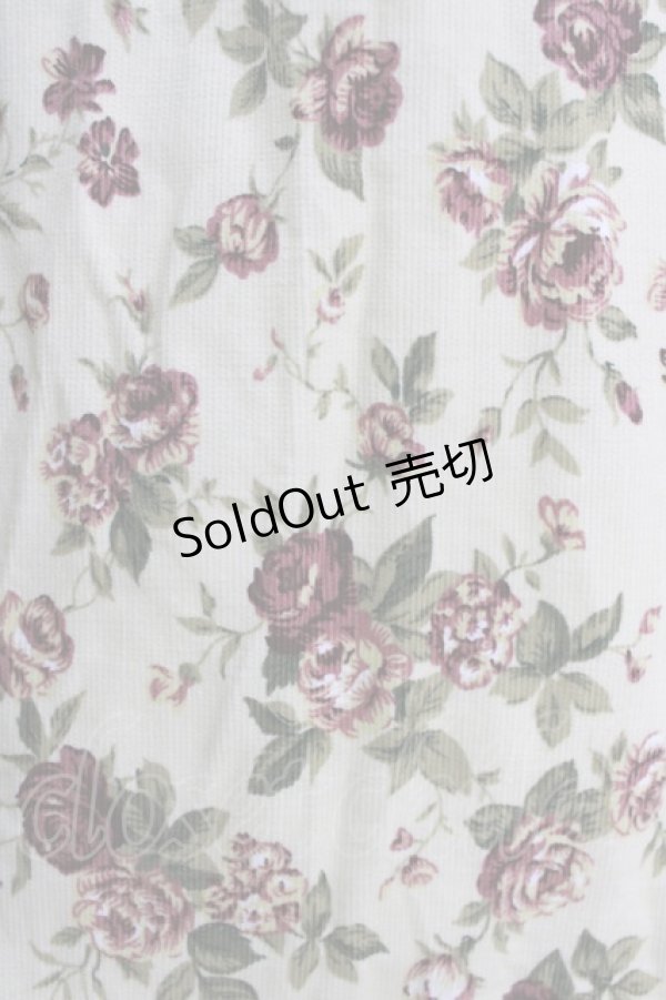 画像4: milky ange / 花柄コーデュロイワンピース Free 生成り H-26-01-22-1004-EL-OP-NS-ZH (4)