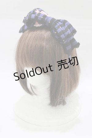 画像: metamorphose / Candy Star Rabbit リボンカチューシャ  ブルー H-26-01-22-1059-ME-AC-NS-ZH