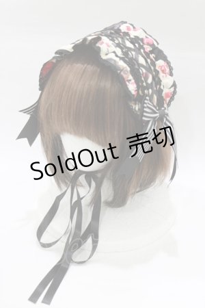 画像: metamorphose / Wonder Card Alice あみあげヘッドドレス  ブラック H-26-01-22-1061-ME-AC-NS-ZH