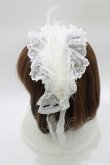 画像2: ALICE and the PIRATES / Twinkleパールヘッドドレスカチューシャ  シルバー H-26-01-22-1063-PA-AC-NS-ZH (2)
