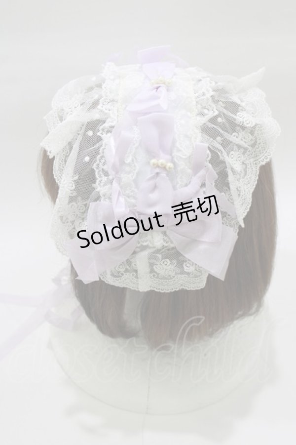 画像2: BABY,THE STARS SHINE BRIGHT / La Floraison Feeriqueヘッドドレス  ラベンダー H-26-01-22-1065-BA-AC-NS-ZH (2)