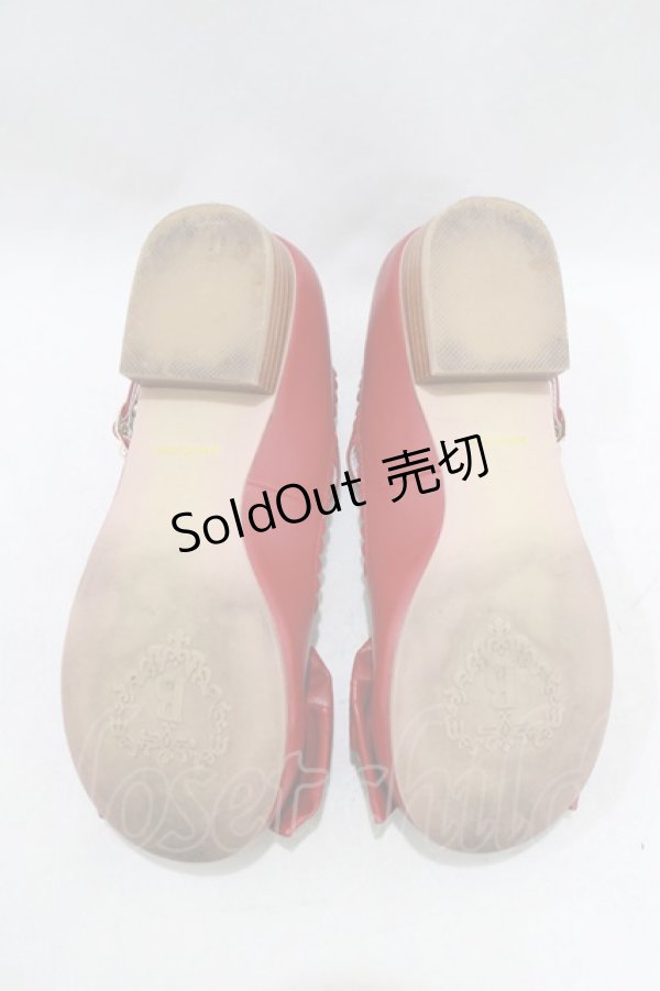 画像4: BABY,THE STARS SHINE BRIGHT / リルリボンシューズ S/約22.0〜22.5cm エンジ H-26-01-22-1073-BA-SH-NS-ZH (4)