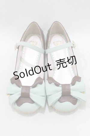 画像: BABY,THE STARS SHINE BRIGHT / とろけるチョコシューズ S/約22〜22.5 cm ミント/ブラウン H-26-01-22-1074-BA-SH-NS-ZH