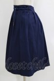 画像2: Fi.n.t / ロープマリンベルト使いタックスカート Free NAVY H-26-01-22-1017-CA-SK-NS-ZH (2)