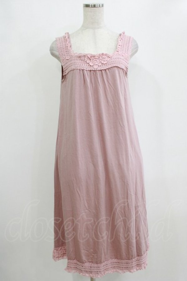 画像5: INGEBORG / カットワンピース+カーディガン 11号 ピンク H-26-01-22-1021-LO-OP-NS-ZH (5)