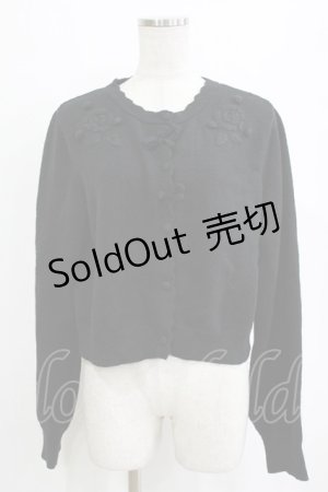 画像: m petit by misako / バラシシュウニットCD L ブラック H-26-01-23-045-LO-TO-NS-ZH