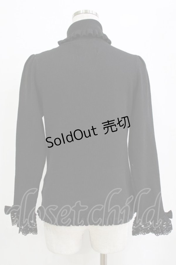 画像3: m petit by misako / TT*MSKTNソデレース LL ブラック H-26-01-23-049-LO-TO-NS-ZH (3)