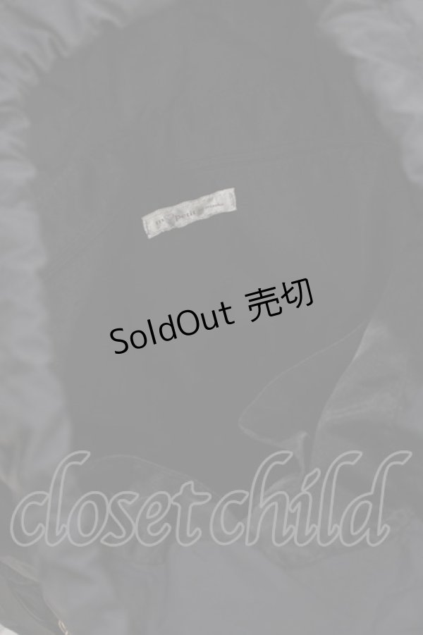 画像3: m petit by misako / TT AM リボンフラップ リュックサック  ブラック H-26-01-23-052-LO-BG-NS-ZH (3)