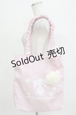 画像: m petit by misako / サンリオキャラクターズコラボ マイメロディ トートバッグ  ピンク H-26-01-23-054-LO-BG-NS-ZH