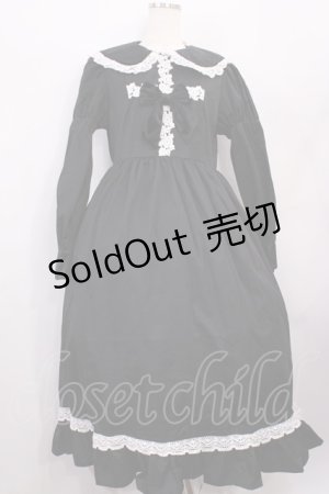 画像: Eri Aino's collaboration / シャーロットの水曜日 ワンピース L ブラック H-26-01-23-1008-LO-TO-NS-ZH