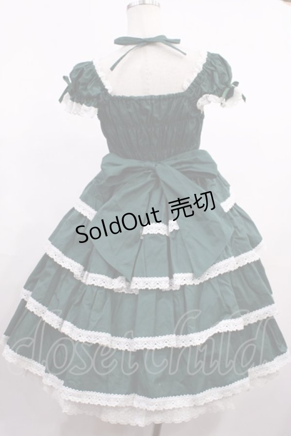 画像3: BABY,THE STARS SHINE BRIGHT / リボンミルキーシュガージャンパースカート Free グリーン H-26-01-23-1001-BA-OP-NS-ZH (3)