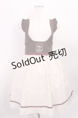 画像: Amavel / 肩フリルジャンパースカート Free ブラウン H-26-01-23-1014-CA-OP-NS-ZH