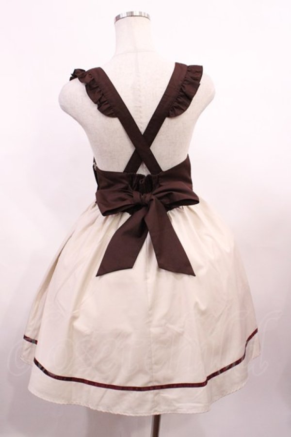 画像2: Amavel / 肩フリルジャンパースカート Free ブラウン H-26-01-23-1014-CA-OP-NS-ZH (2)