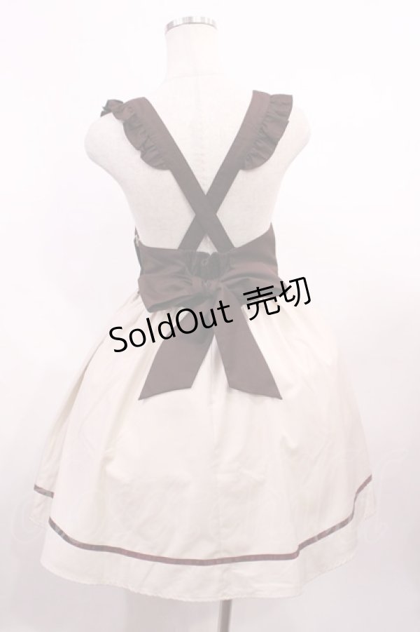 画像2: Amavel / 肩フリルジャンパースカート Free ブラウン H-26-01-23-1014-CA-OP-NS-ZH (2)