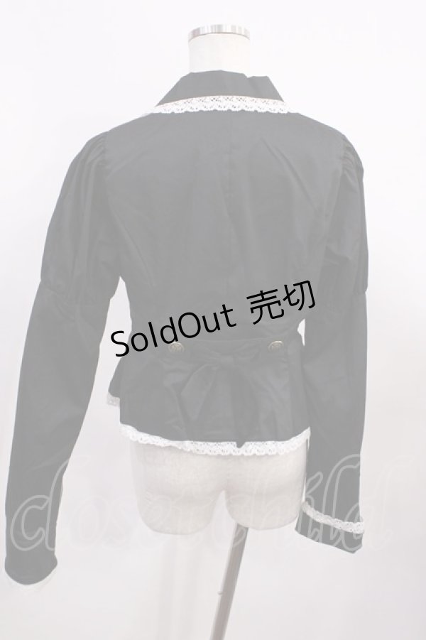 画像2: Eri Aino's collaboration / シャーロットの水曜日 ジャケット L ブラック H-26-01-23-1025-LO-JA-NS-ZH (2)