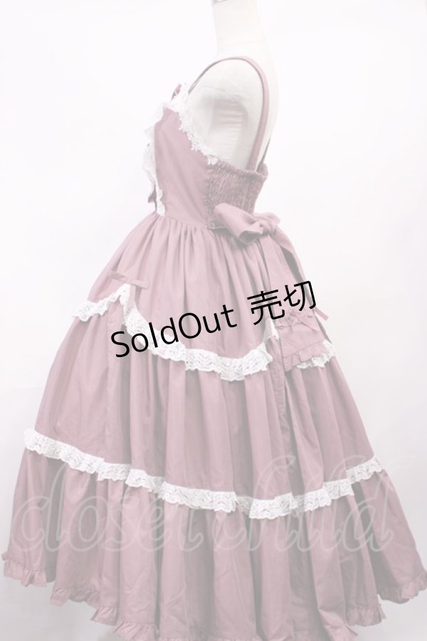 画像2: Chalmiere / クラシックドールジャンパースカートセット M ピンク H-26-01-23-1002-LO-OP-NS-ZH (2)