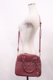 画像1: Maison de FLEUR / モノグラムトラペゾイドバッグ  Plum H-26-01-23-1029-LO-BG-NS-ZH (1)